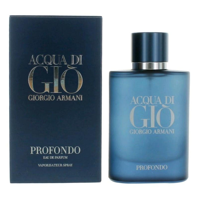 Acqua Di Gio Profondo By Giorgio Armani, 2.5 Oz Eau De Parfum Spray For Men