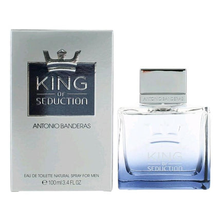 King Of Seduction By Antonio Banderas, 3.4 Oz Eau De Toilette Spray For Men