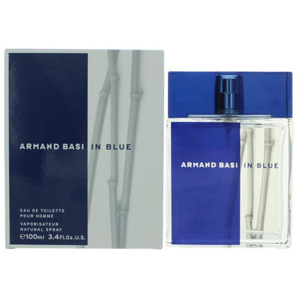 Armand Basi In Blue By Armand Basi, 3.4 Oz Eau De Toilette Spray For Men.