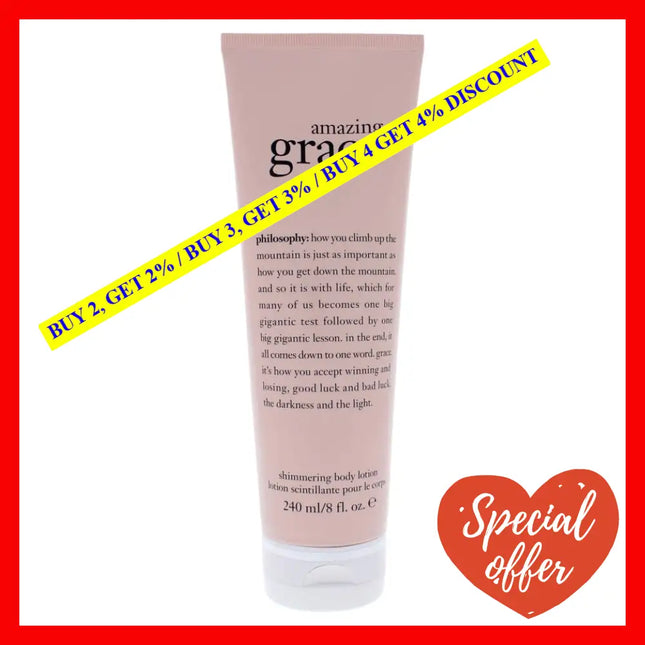 Amazing Grace Shimmering Body Lotion By Philosophy For Unisex - 8 Oz