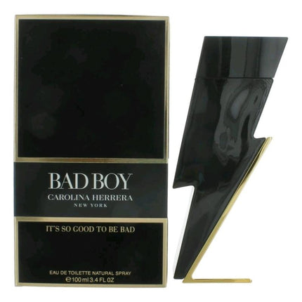 Bad Boy By Carolina Herrera, 3.4 Oz Eau De Toilette Spray For Men