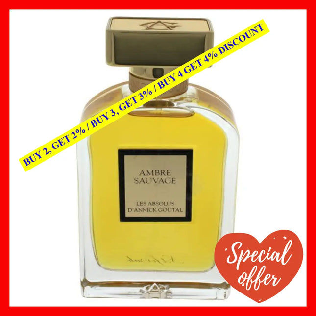 Ambre Sauvage By Annick Goutal For Unisex - 2.5 Oz Edp Spray (Tester)