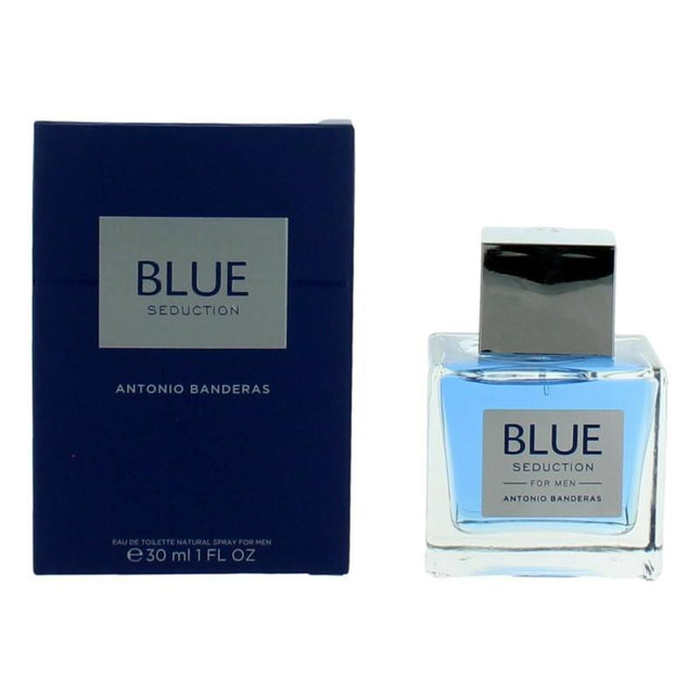 Blue Seduction By Antonio Banderas, 1 Oz Eau De Toilette Spray For Men
