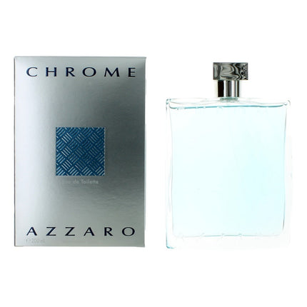 Chrome By Azzaro, 6.7 Oz Eau De Toilette Spray For Men