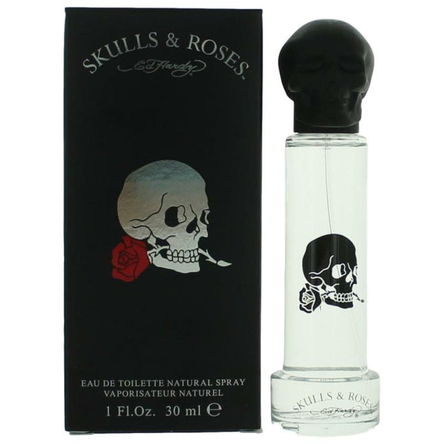Ed Hardy Skulls &amp; Roses By Ed Hardy, 1 Oz Eau De Toilette Spray For Men
