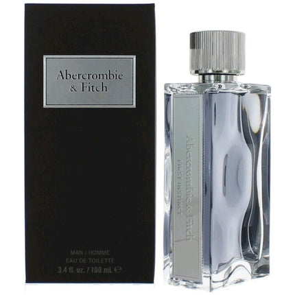 First Instinct By Abercrombie &amp; Fitch, 3.4 Oz Eau De Toilette Spray For Men