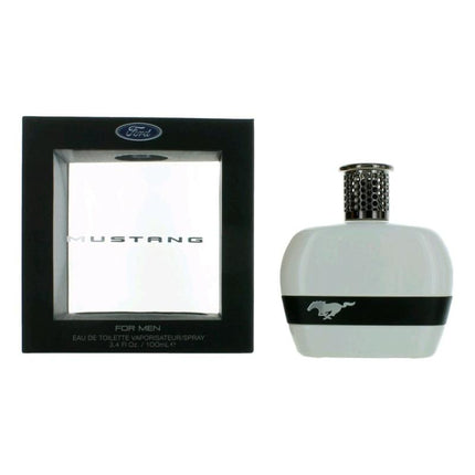 Mustang White By Mustang, 3.4 Oz Eau De Toilette Spray For Men