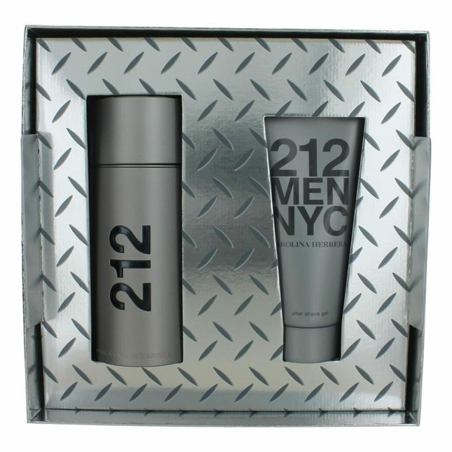 212 By Carolina Herrera, 2 Piece Gift Set For Men
