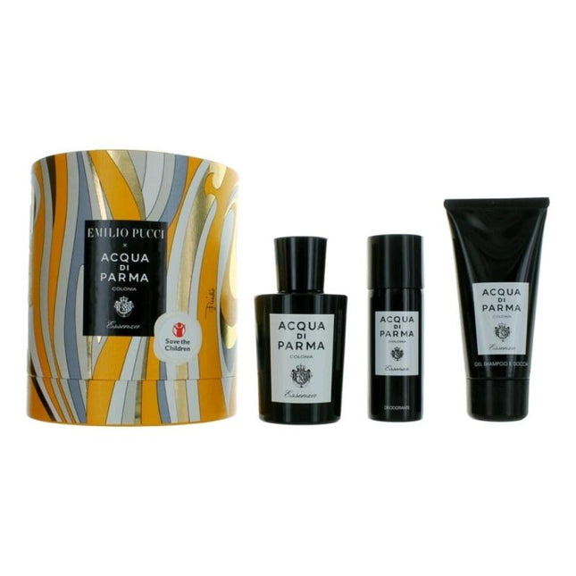 Acqua Di Parma X Emilio Pucci Colonia Essenza By Acqua Di Parma, 3 Piece Gift Set For Unisex.