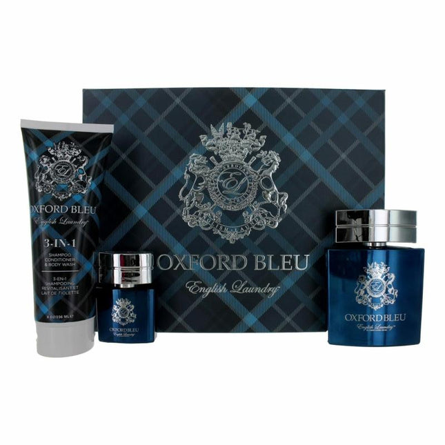 Oxford Bleu By English Laundry, 3 Piece Gift Set For Men