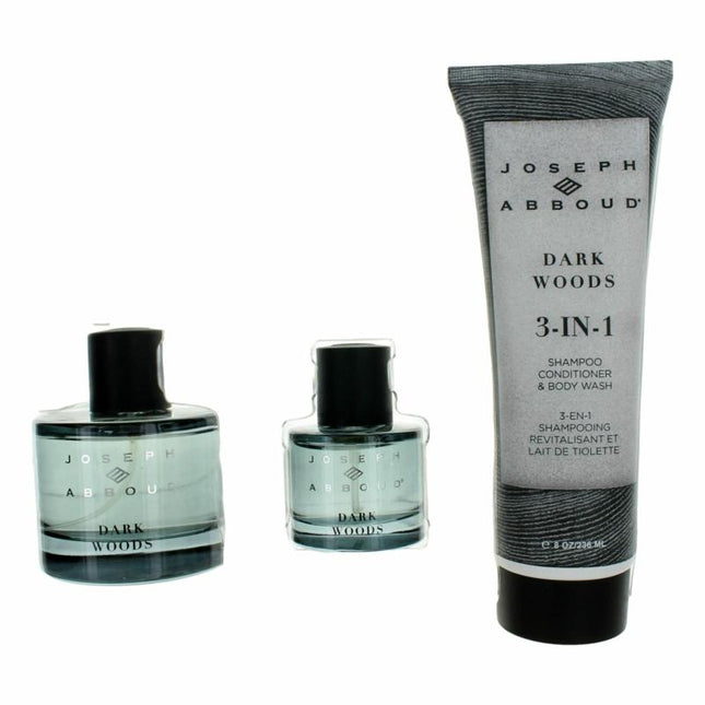 Dark Woods By Joseph Abboud, 3 Piece Gift Set For Men