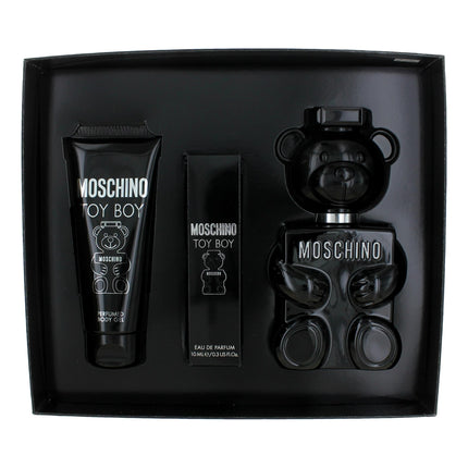 Moschino Toy Boy By Moschino, 3 Piece Gift Set For Men