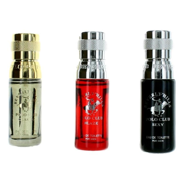 Bhpc Red Exclusive Collection By Polo Club Beverly Hills, 3 Piece Variety Set For Men