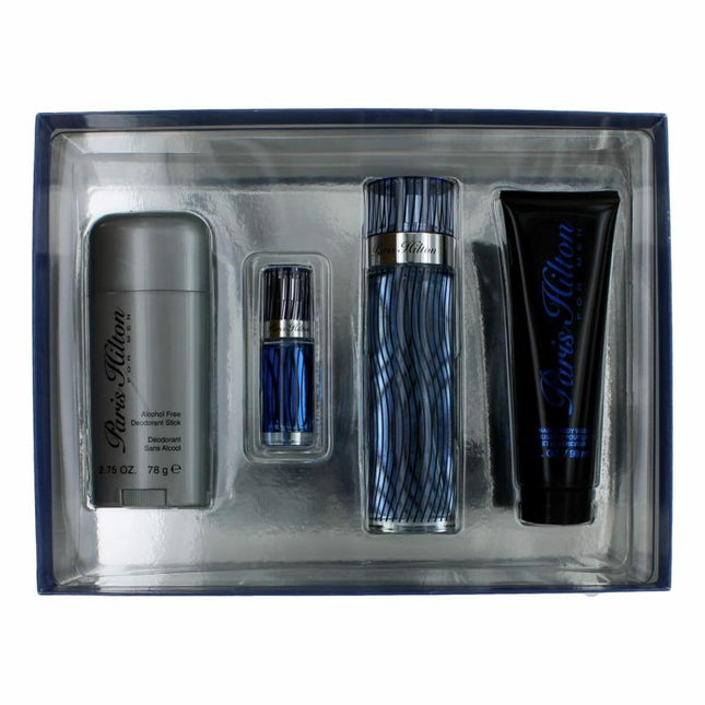 Paris Hilton By Paris Hilton, 4 Piece Gift Set For Men