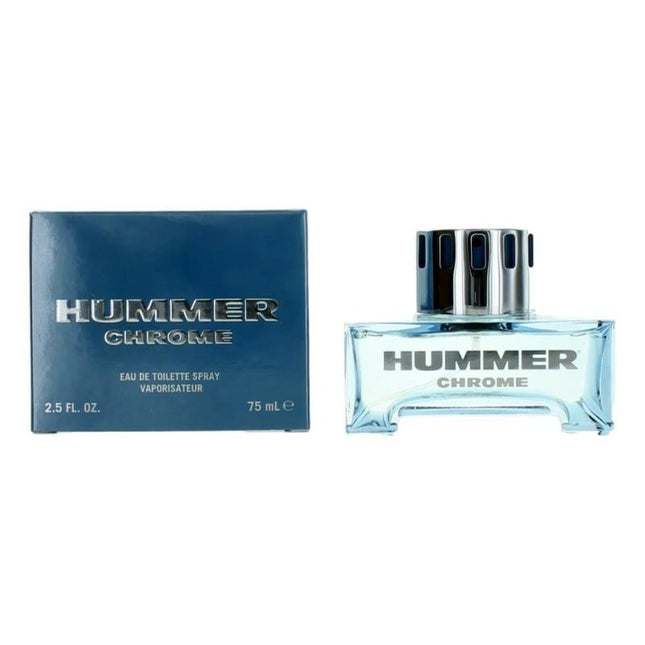 Hummer Chrome By Hummer, 2.5 Oz Eau De Toilette Spray For Men