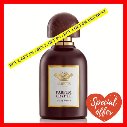 Amirius Parfum Crypte Eau De For Unisex 2.5 Oz / 75 Ml