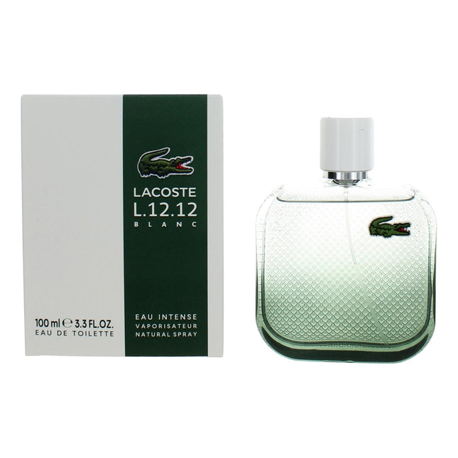 Lacoste L.12.12 Blanc Intense By Lacoste, 3.4 Oz Eau De Toilette Spray For Men