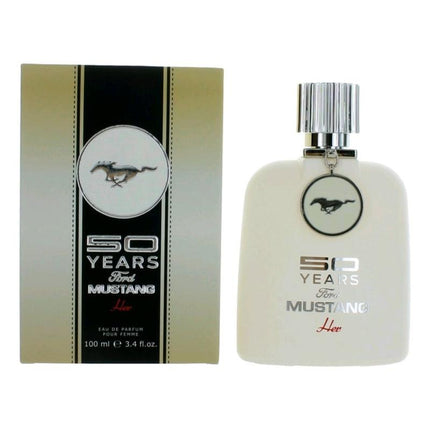 50 Years Ford Mustang Her By Mustang, 3.4 Oz Eau De Parfum Spray For Women