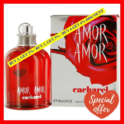 Amor By Cacharel For Women - 3.4 Oz Edt Spray