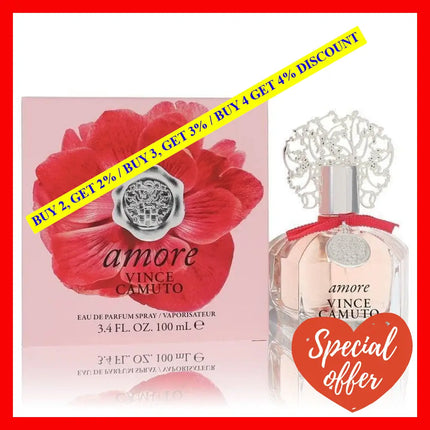 Amore By Vince Camuto For Women - 3.4 Oz Edp Spray