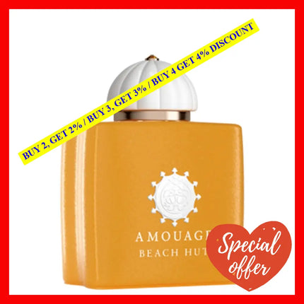 Amouage Beach Hut Pour Femme New Packing Eau De Parfum Spray 3.4Oz - 100Ml