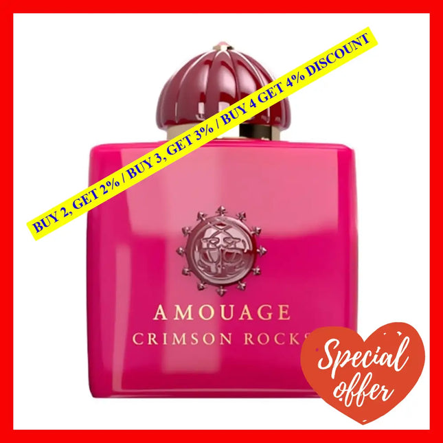Amouage Crimson Rocks Eau De Parfum For Women 3.4 Oz / 100 Ml