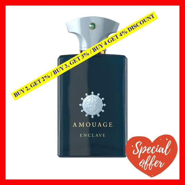 Amouage Enclave Eau De Parfum For Men 3.4 Oz / 100 Ml