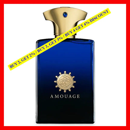 Amouage Interlude For Men 3.3 Oz 100 Ml Edp Spray