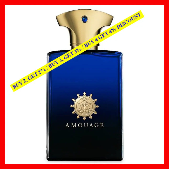 Amouage Interlude For Men 3.3 Oz 100 Ml Edp Spray