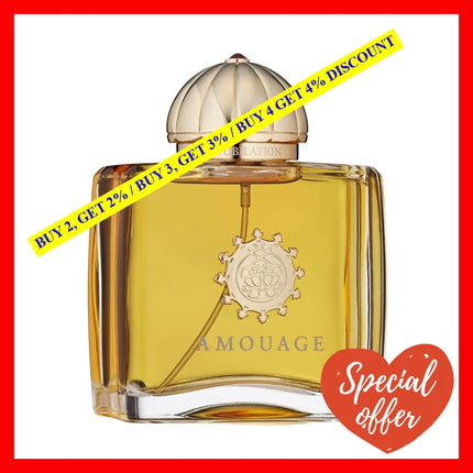 Amouage Jubilation 25 Eau De Parfum For Women 3.4 Oz / 100 Ml