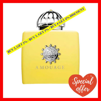 Amouage Love Mimosa Eau De Parfum For Women 3.4 Oz / 100 Ml
