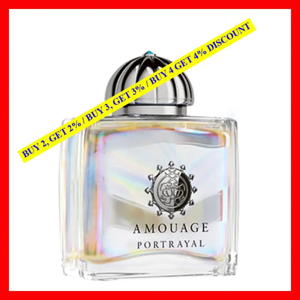 Amouage Portrayal For Women New Packing Eau De Parfum 3.4Oz - 100Ml
