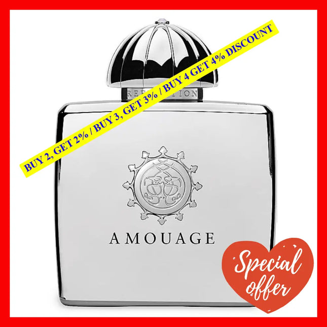 Amouage Reflection For Women Eau De Parfum Ml Spray 3.4 Oz / 100 Ml