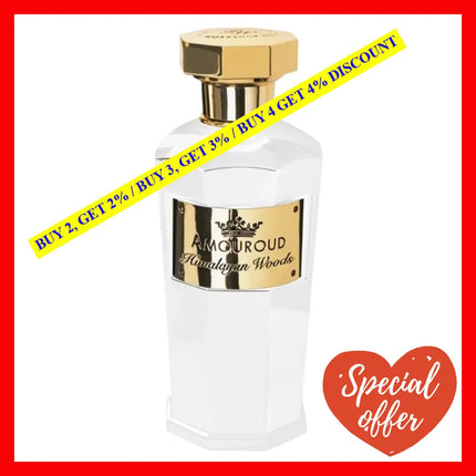 Amouroud Himalayan Woods Eau De Parfum Unisex 3.4 Oz / 100 Ml