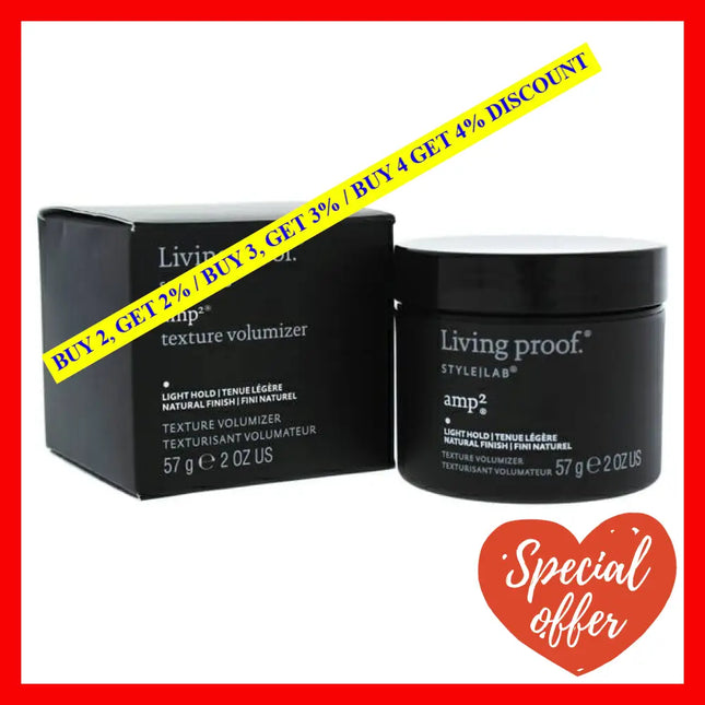 Amp Instant Texture Volumizer By Living Proof For Unisex - 2 Oz Cream