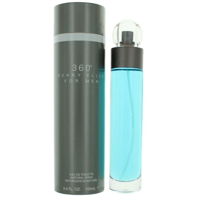 Perry Ellis 360 By Perry Ellis, 3.4 Oz Eau De Toilette Spray For Men