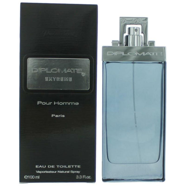 Diplomat Extreme By Paris Bleu Parfums, 3.3 Oz Eau De Toilette Spray For Men