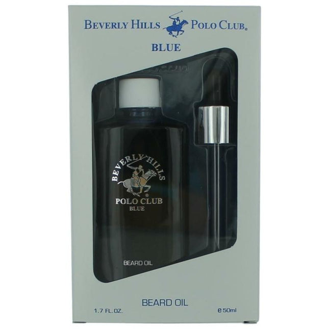 Bhpc Blue By Beverly Hills Polo Club, 1.7 Oz Beard Oil For Men