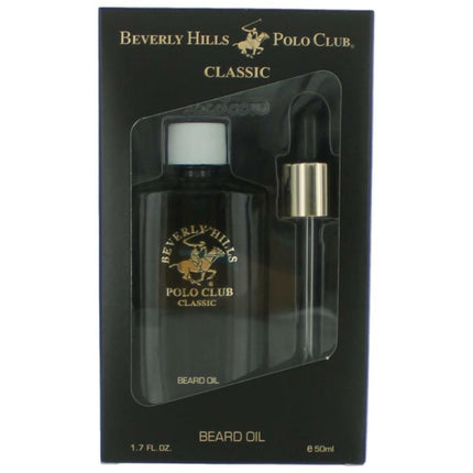 Bhpc Classic By Beverly Hills Polo Club, 1.7 Oz Beard Oil For Men