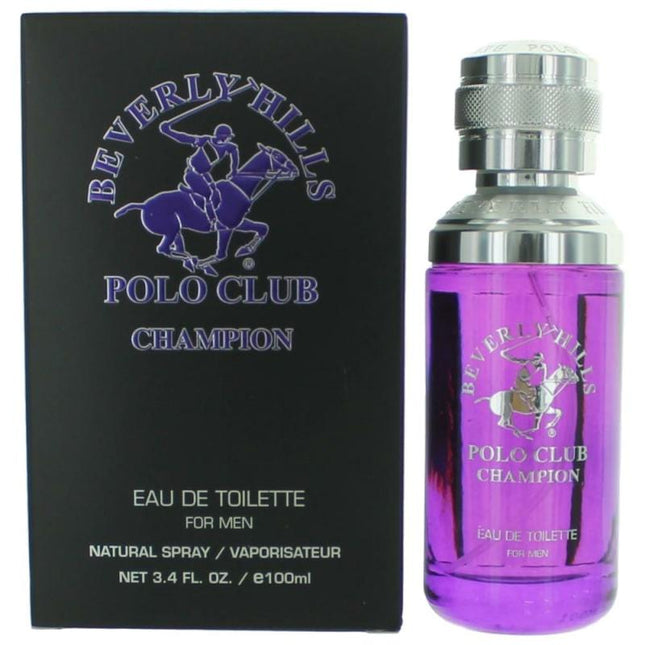 Bhpc Champion By Beverly Hills Polo Club, 3.4 Oz Eau De Toilette Spray For Men
