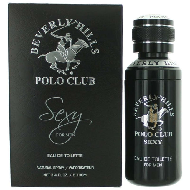 Bhpc Sexy By Beverly Hills Polo Club, 3.4 Oz Eau De Toilette Spray For Men