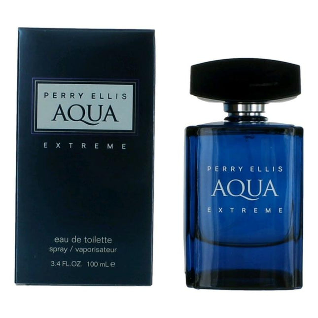 Perry Ellis Aqua Extreme By Perry Ellis, 3.4 Oz Eau De Toilette Spray For Men