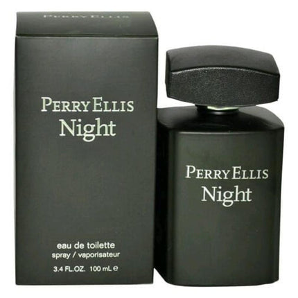 Perry Ellis Night By Perry Ellis, 3.4 Oz Eau De Toilette Spray For Men