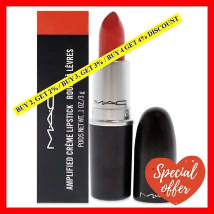 Amplified Creme Lipstick - 120 Vegas Volt By Mac For Women 0.1 Oz