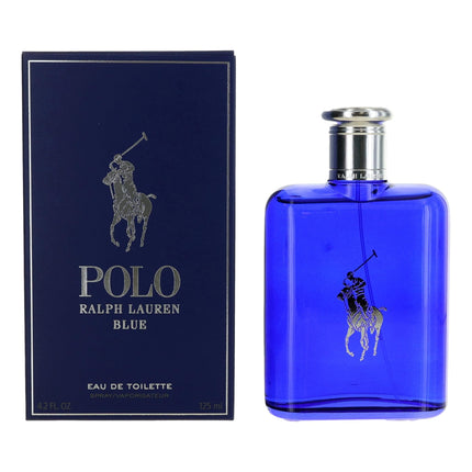 Polo Blue By Ralph Lauren, 4.2 Oz Eau De Toilette Spray For Men