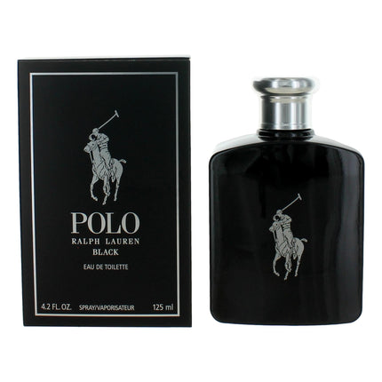 Polo Black By Ralph Lauren, 4.2 Oz Eau De Toilette Spray For Men