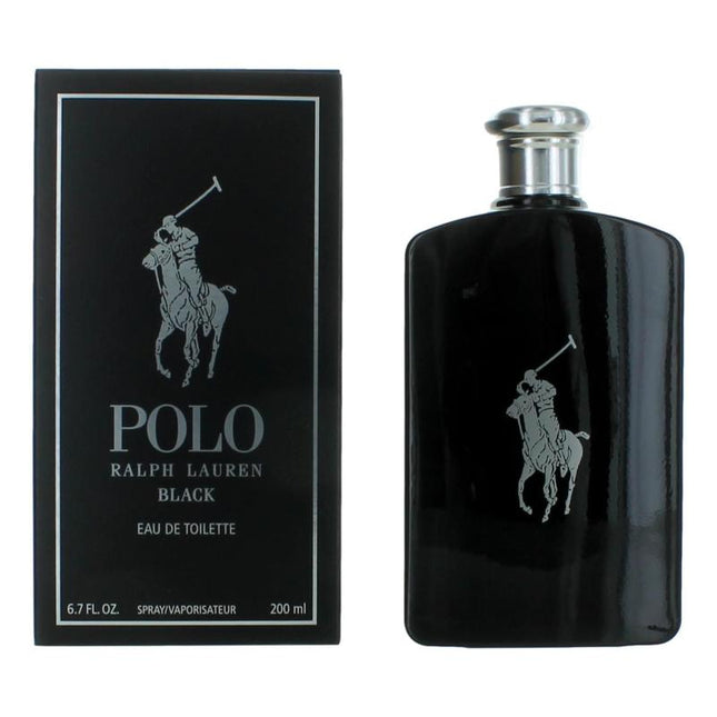 Polo Black By Ralph Lauren, 6.7 Oz Eau De Toilette Spray For Men