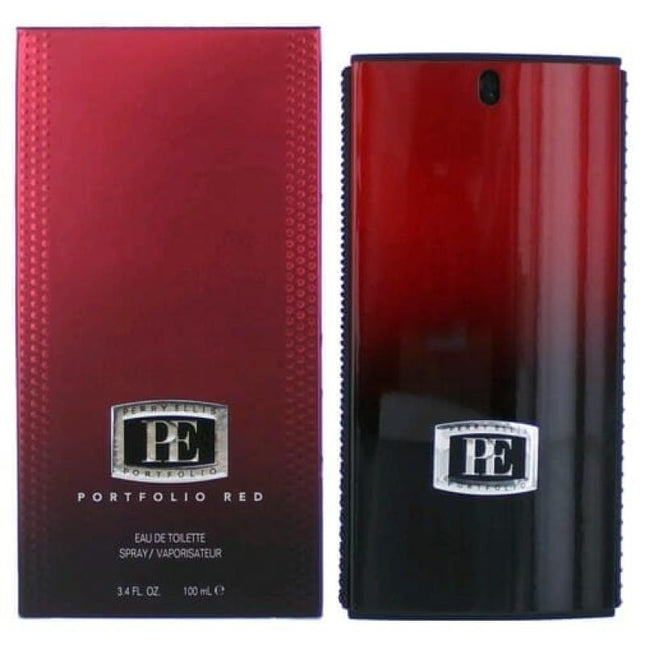 Portfolio Red By Perry Ellis, 3.4 Oz Eau De Toilette Spray For Men