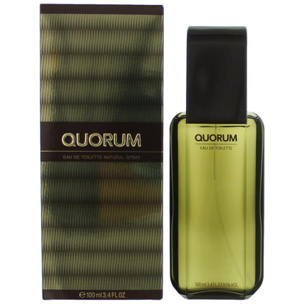 Quorum By Puig, 3.4 Oz Eau De Toilette Spray For Men