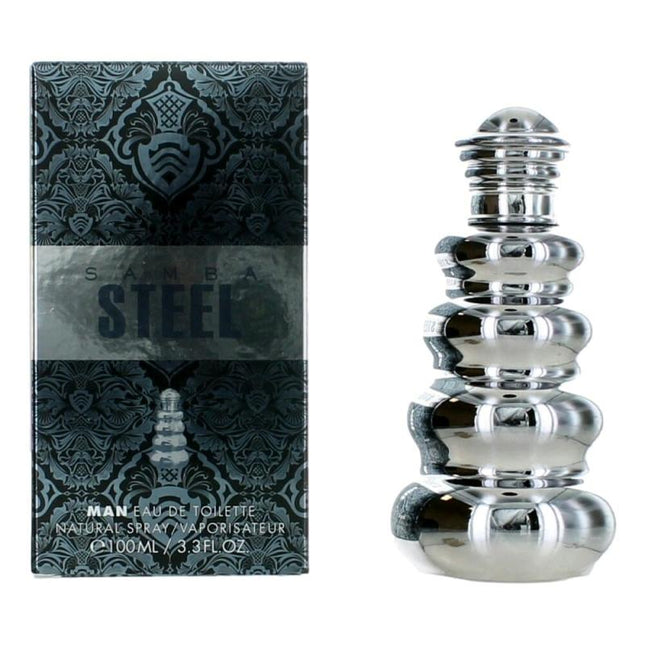 Samba Steel By Perfumer'S Workshop, 3.3 Oz Eau De Toillete Spray For Men